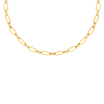 Ketting open chains goudkleurig