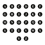 Overzicht van alle letters