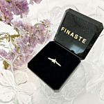 Ring met ster kopen in het zilver