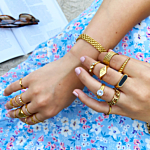 Trendy ringen mix goud