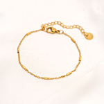 Gouden armband met schakels