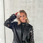 Triple heart earrings goldplated