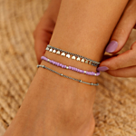 Enkelbandje little hearts