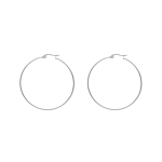 Big hoop earrings
