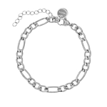 FINASTE stainless steel schakelarmbandje