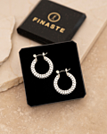 Influencer stone earrings
