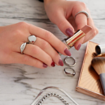 Mooie set met ringen om te dragen bij jouw look