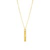 Naamketting Bar Goud