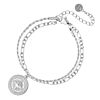 Compass bracelet double