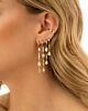 Exclusive glam earrings goldplated