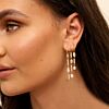 Exclusive glam earrings goldplated