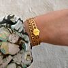 Leuke armparty met graveerbare armbanden en een stoere mix