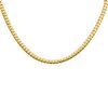 Ketting platte chain goud kleurig