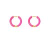 Hot summer earrings pink