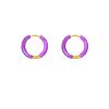 Hot summer earrings purple