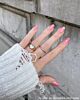 Glamorous ring goud kleurig