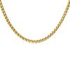 Ketting gevlochten chains goud kleurig