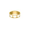 Love ring fashionista goudkleurig