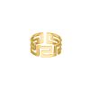 Maze ring goldplated