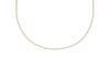 Opal tennis ketting goudkleurig