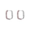 Pink jetset hoops 