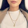 Gouden minimalistische ketting met schakeltjes finaste