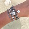 Armparty met mooie zilveren armbanden