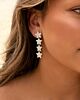 Statement star earrings