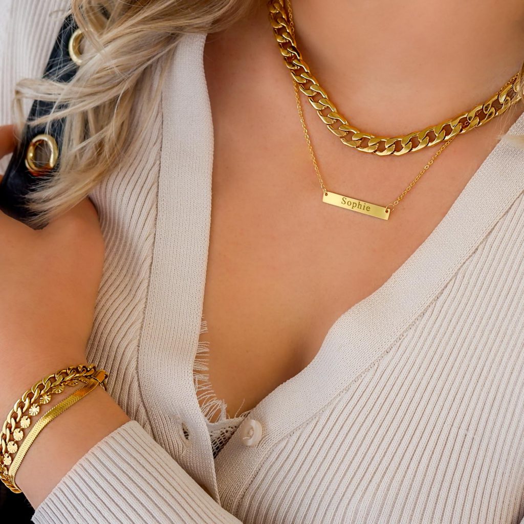 gouden-chunky-necklace-layer