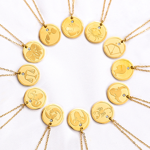 Zodiac sign necklace: the perfect gift!