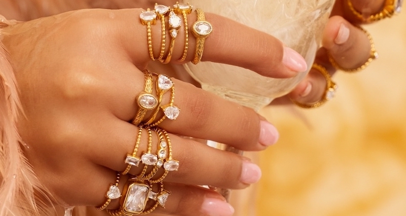 Dunne ringen voor een ring stacking party! Dunne ringen voor een ring stacking party!